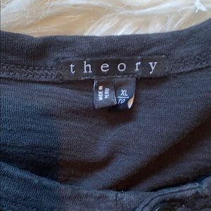 Theory XL long sleeve 2 button shirt